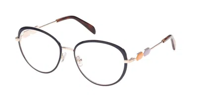 Pucci Emilio  Ep5187 092 Occhiali Da Vista Blu Per Donna (solo Montatura) In Blue