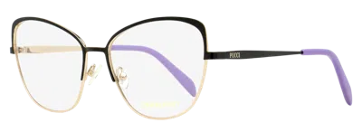 Pucci Emilio  Ep5188 Slim Butterfly Eyeglasses In Gold