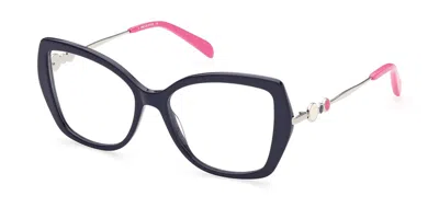 Pucci Emilio  Ep5191 090 Occhiali Da Vista Blu Per Donna (solo Montatura) In Blue