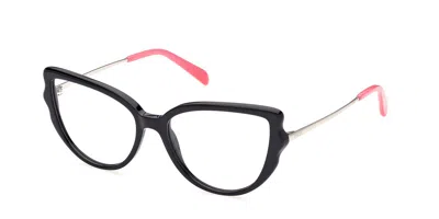 Pucci Emilio  Ep5192 001 Occhiali Da Vista Neri Per Donna (solo Montatura) In Black