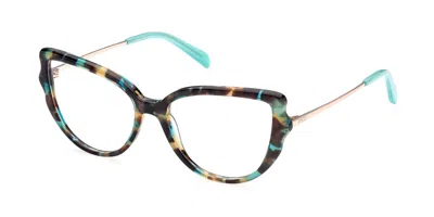 Pucci Emilio  Ep5192 055 Occhiali Da Vista Tartarugatishell Per Donna (solo Montatura)