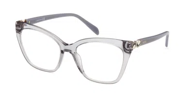 Pucci Emilio  Ep5195 Women's Glasses, Clear, Size 54 In Gray