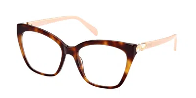 Pucci Emilio  Ep5195 Women's Glasses, Tortoiseshell, Size 54 In Brown