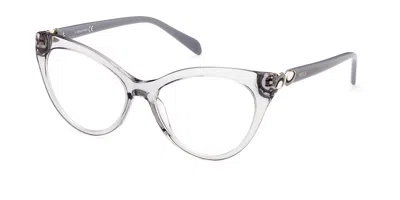 Pucci Emilio  Ep5196 Women's Glasses, Clear, Size 54 In Gray