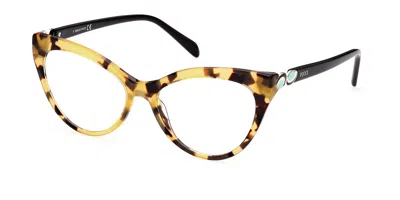 Pucci Emilio  Ep5196 Women's Glasses, Tortoiseshell, Size 54 In Brown
