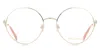 Pucci Ep5203 Round-frame Glasses In Gold