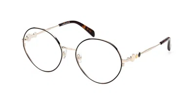 Pucci Emilio  Ep5203 Women's Glasses, Gold, Size 55 In Multi