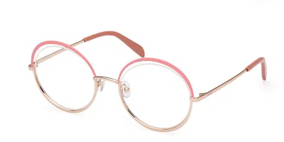 Pucci Emilio  Ep5207 Women's Glasses, Rose-gold, Size 53