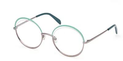 Pucci Emilio  Ep5207 Women's Glasses, Silver, Size 53
