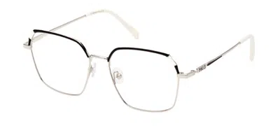 Pucci Emilio  Ep5210 016 Women's Glasses Silver Size 54 - Free Lenses - Blue Light Block Available In Shiny Palladium Silver