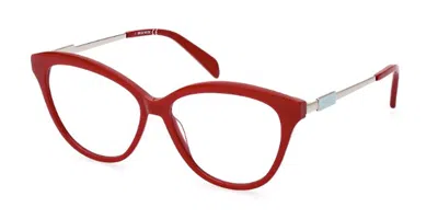 Pucci Emilio  Ep5211 Women's Glasses, Red, Size 56
