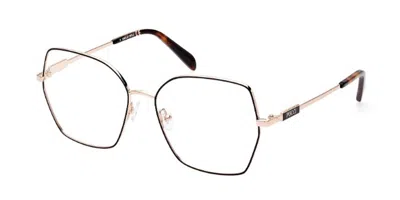 Pucci Emilio  Ep5213 005 Women's Glasses Black Size 56 - Free Lenses - Blue Light Block Available In Silver