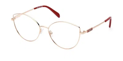 Pucci Emilio  Ep5214 028 Women's Glasses Gold Size 56 - Free Lenses - Blue Light Block Available In Neutral