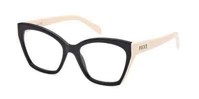 Pucci Emilio  Ep5216 Women's Glasses, Black, Size 53