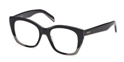 Pucci Emilio  Ep5217 Women's Glasses, Black, Size 52