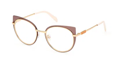 Pucci Emilio  Ep5220 Women's Glasses, Brown, Size 51