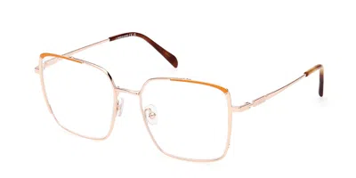 Pucci Emilio  Ep5221 Women's Glasses, Gold, Size 53