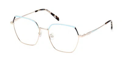 Pucci Emilio  Ep5222 Women's Glasses, Gold, Size 54