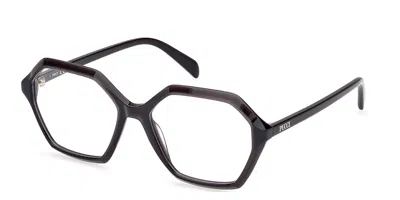 Pucci Emilio  Ep5237 Women's Glasses, Black, Size 54