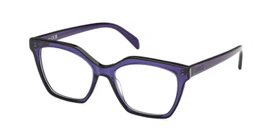 Pucci Emilio  Ep5239 Women's Glasses, Blue, Size 53