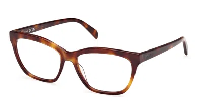 Pucci Emilio  Ep5242 053 Women's Glasses Tortoiseshell Size 56 - Free Lenses - Blue Light Block Avail