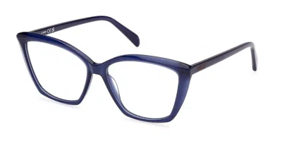 Pucci Emilio  Ep5248 Women's Glasses, Blue, Size 55