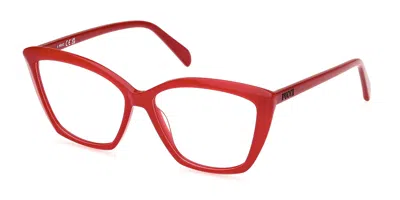 Pucci Emilio  Ep5248 Women's Glasses, Red, Size 55