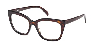 Pucci Emilio  Ep5251 Women's Glasses, Black, Size 53