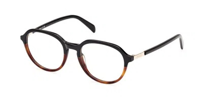 Pucci Emilio  Ep5252 005 Women's Glasses Black Size 51 - Free Lenses - Blue Light Block Available In Black,dark Brown Tortoise