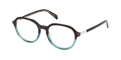 Pucci Emilio  Ep5252 056 Women's Glasses Blue Size 51 - Free Lenses - Blue Light Block Available In Multi