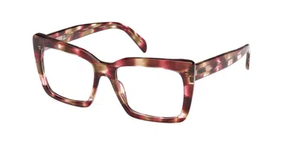 Pucci Emilio  Ep5261 Women's Glasses, Tortoiseshell, Size 54