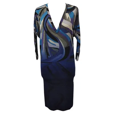Pre-owned Pucci Emilio  Fancy Dress Size 40 In Black