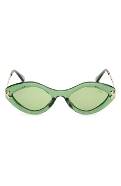 Pucci Emilio  Geometric 54mm Sunglasses In Green