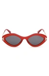 Pucci Oval Sunglasses In Brown
