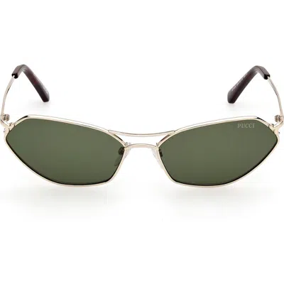 Pucci Emilio  Geometric 54mm Sunglasses In Multi