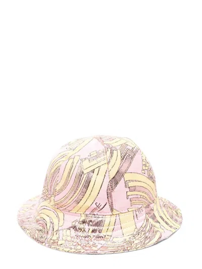 Pucci Emilio  Girls' Mini Fisherman's Hat In Multicolour