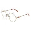 Pucci Gold Women Optical Frames In Gold