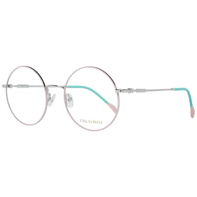 Pucci Emilio  Gray Metal Glasses Women's (frames) In Multi
