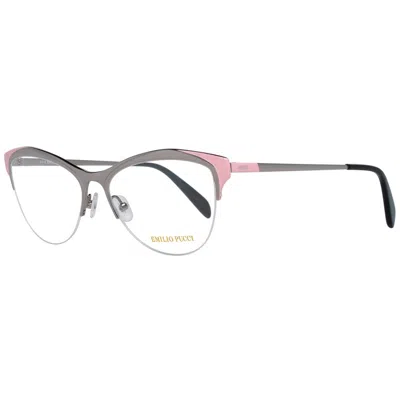 Pucci Emilio  Gray Metal Glasses Women's (frames)