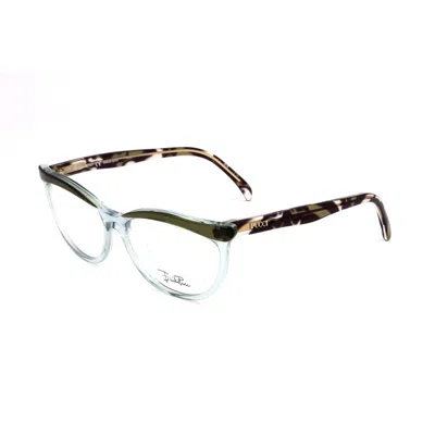 Pucci Green Plastic Frames In Brown