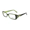 Pucci Green Plastic Frames In Multi
