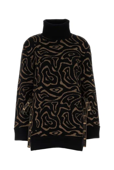 PUCCI EMILIO PUCCI H.N. SWEATER - LABIRINTO LUREX JACQUARD