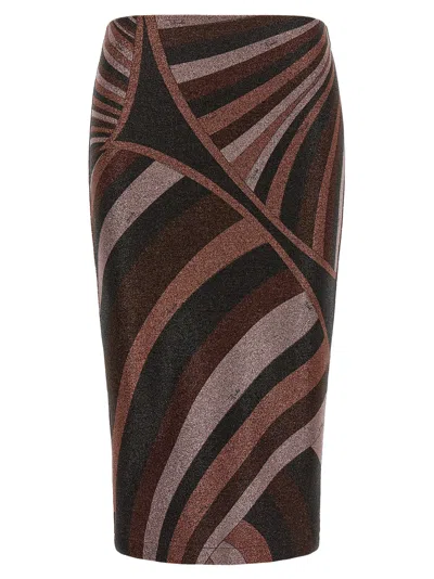 Pucci Emilio  'iride' Skirt In Multi
