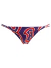 Pucci Labirinto Print Bikini Bottom In Brown