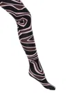 Pucci Labirinto Print Tights In Multi