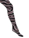 Pucci Labirinto Print Tights In Multi