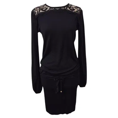 Pre-owned Pucci Emilio  Lace Dress Size S In Black