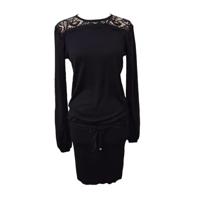 Pre-owned Pucci Emilio  Lace Dress Size S In Black