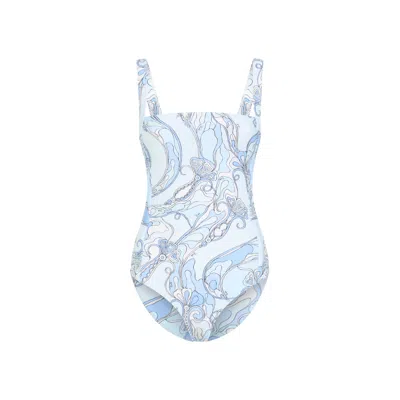 Pucci Emilio  Lycra Swimwear In Blue