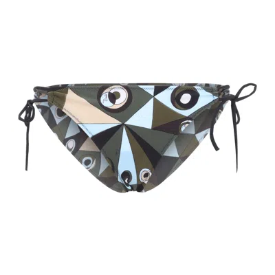Pucci Emilio  Lycra Swimwear Bottom In Multi